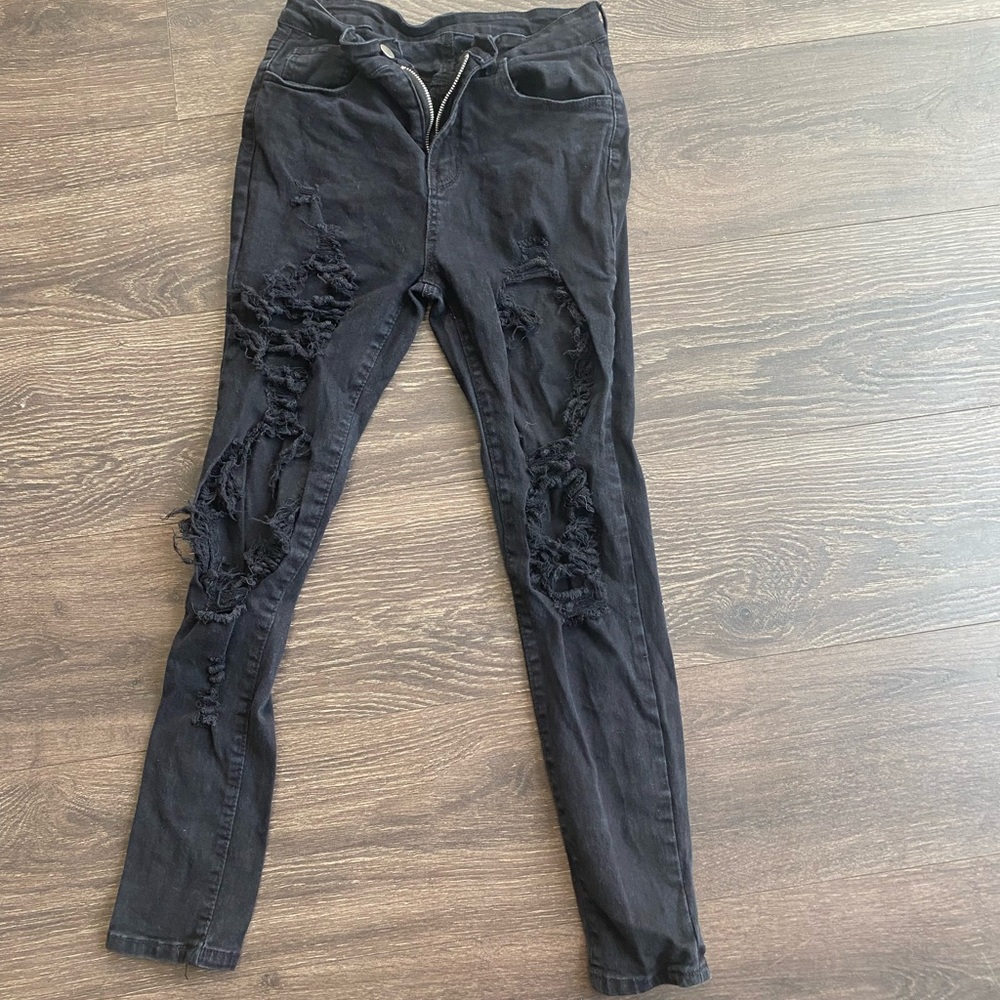shein black jeans size 6 / M color black